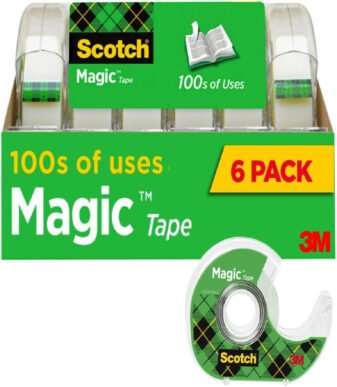 Scotch Magic Tape With Dispensers (6-Pack)